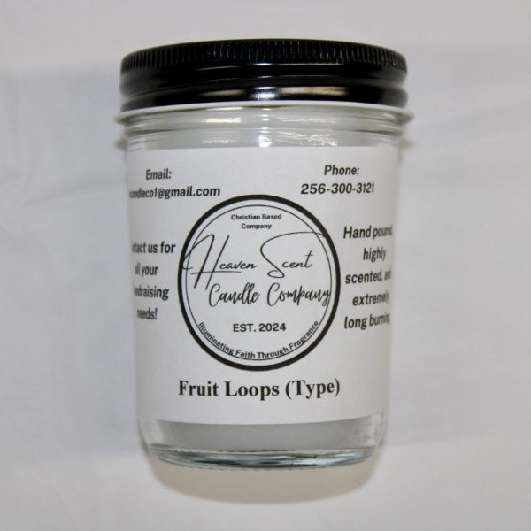 Fruit Loops (Type) Candle