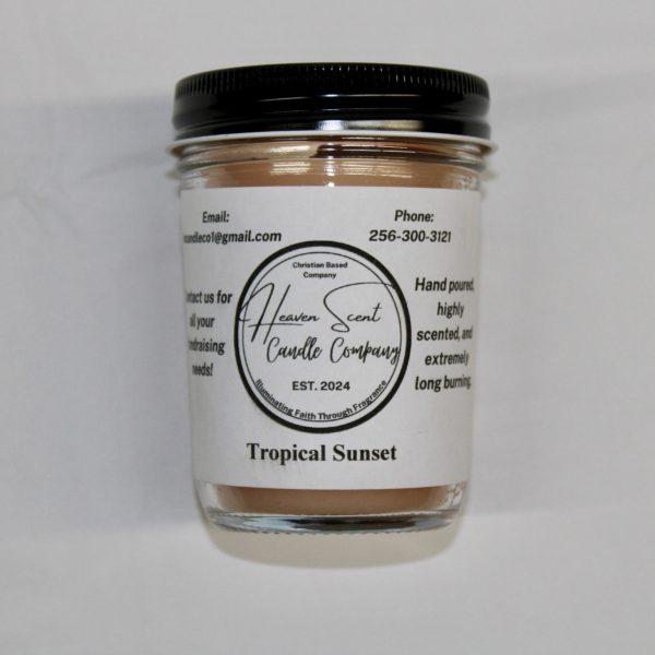 Tropical Sunset Candle